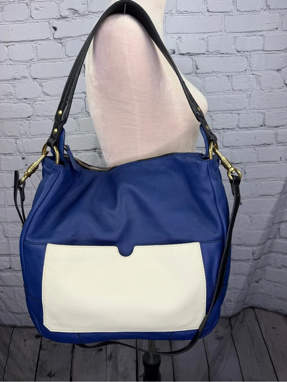 Oryany Adele colorblock hobo shoulder bag